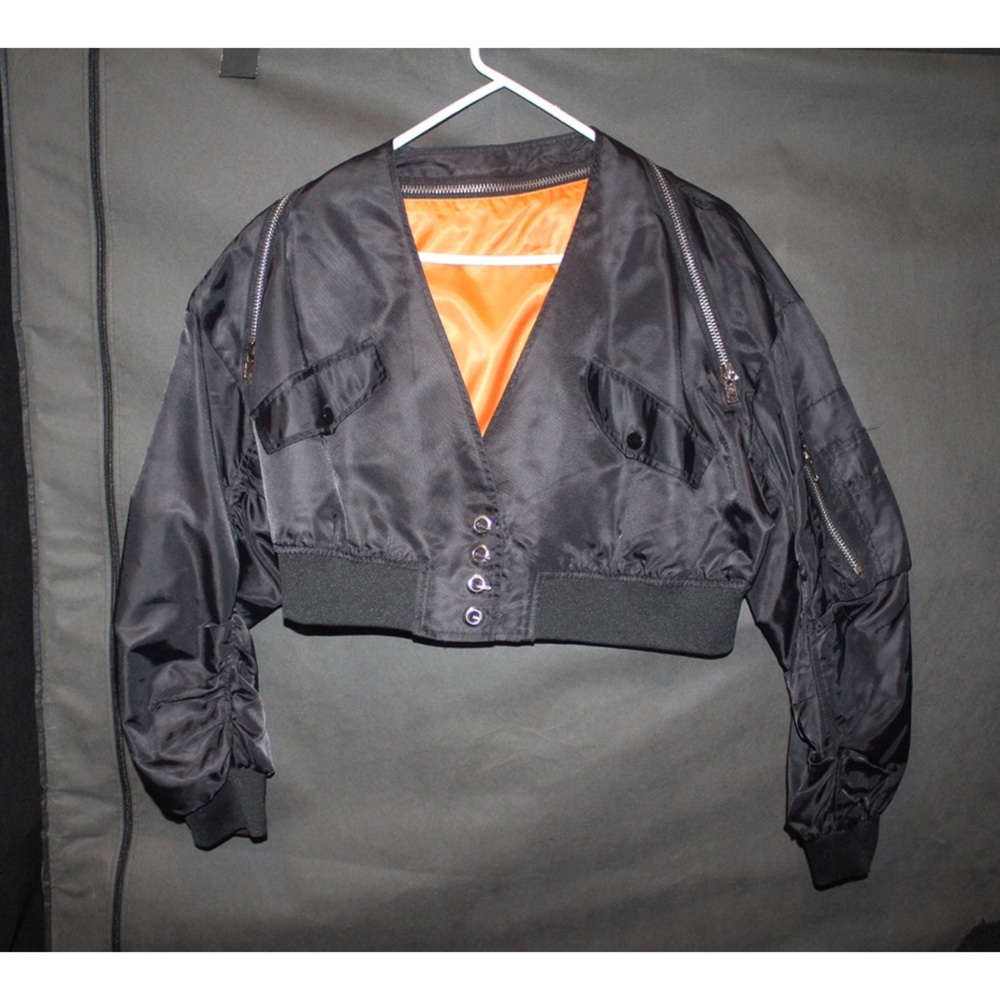 Crop Flight Jacket